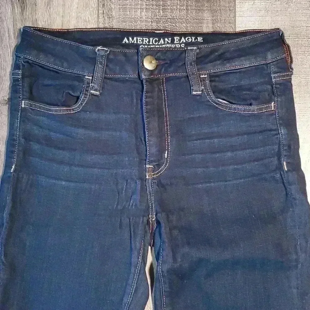 𝐀m𝐞r𝐢c𝐚n E𝐚g𝐥e Jegging J𝐞a𝐧s W𝐨m𝐞n's 8 X-L𝐨n𝐠  𝐄U𝐂 - Picture 3 of 8